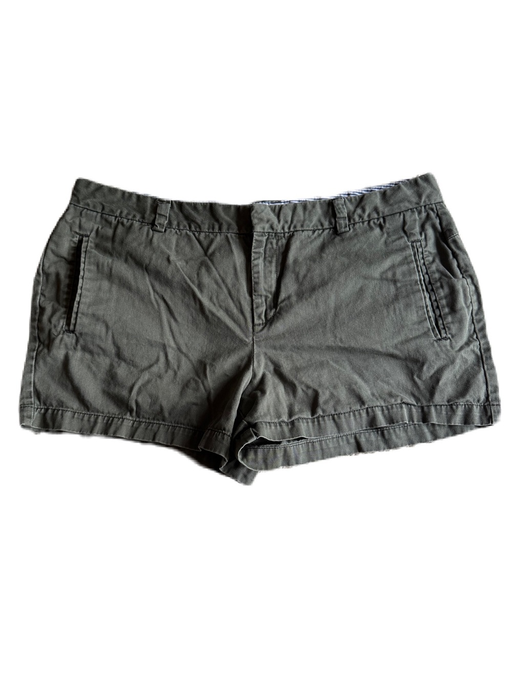jcpenney Olive Green Women's 100% cotton Shorts